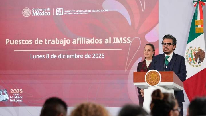 IMSS alcanza récord histórico de empleos afiliados desde que tiene registro: 22 millones 837 mil 768