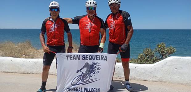Mattesich, Sequeira y Surbano culminaron el duro Desafío Ruta 23, 650 kilómetros en bicicleta