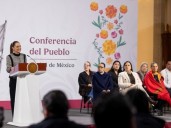 La chicana de Sheinbaum a Milei: "¿Saben cuánto pidió Argentina a Estados Unidos de préstamo? US$ 20.000 millones, y nosotros lo recaudamos este año"