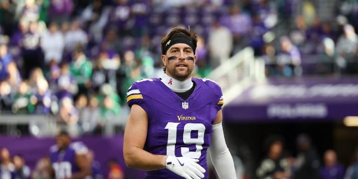 Vikings waive wide receiver Adam Thielen to allow veteran to pursue more playing time elsewhere