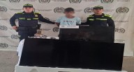 Policía del Magdalena recuperó elementos hurtados y capturó a un presunto delincuente en El Banco