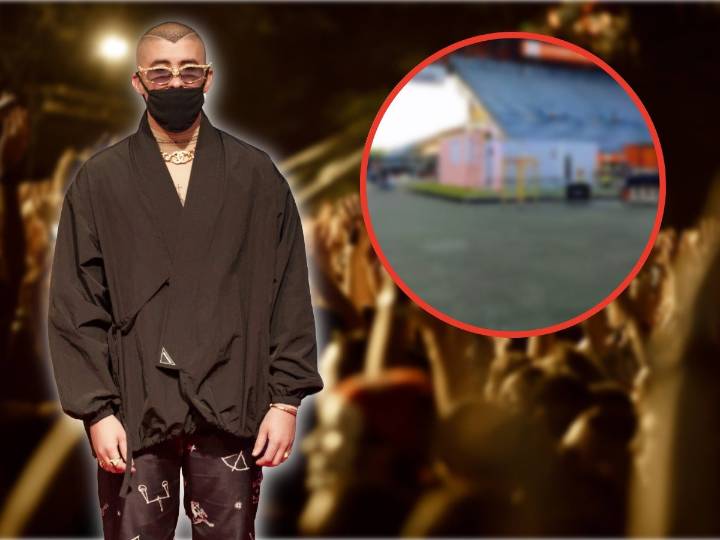Revelan FOTOS del escenario de Bad Bunny en el Estadio GNP de CDMX y fans enloquecen