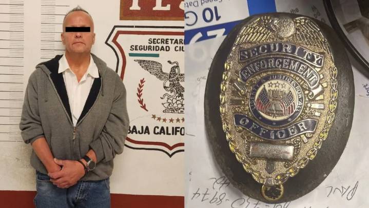 Detienen en Tijuana a hombre que se hacía pasar por agente del FBI