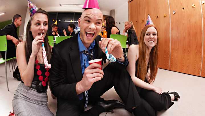 Why office holiday party invites cause stress, anxiety