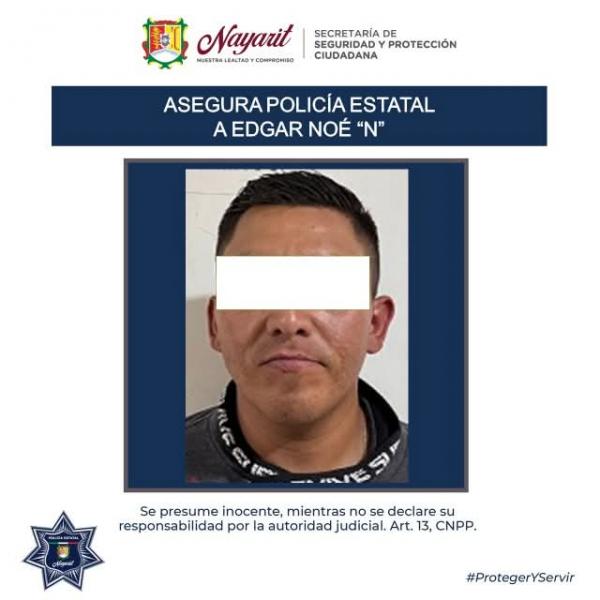 Asegura SSPC a cuatro personas en labores de prevención en la ciudad de Tepic