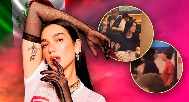 Dua Lipa llega a México previo a sus conciertos y desata locura en redes: La captan comiendo mariscos y en un bar de la CDMX