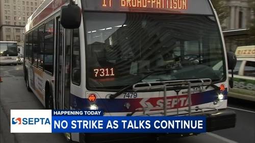 SEPTA operating on normal schedule Monday as contract negotiations set to resume with Transport Workers Union Local 234
