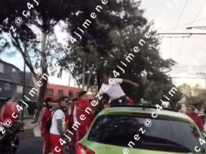Peregrinos violentos en CDMX: unos disparan y otros agreden a automovilista