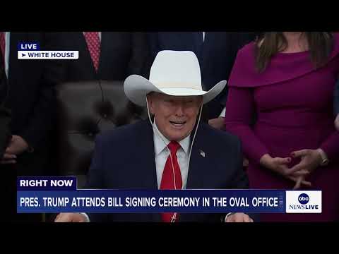 President Trump attends bill signing to recognize the 1980 U.S. Olympic men's hockey team