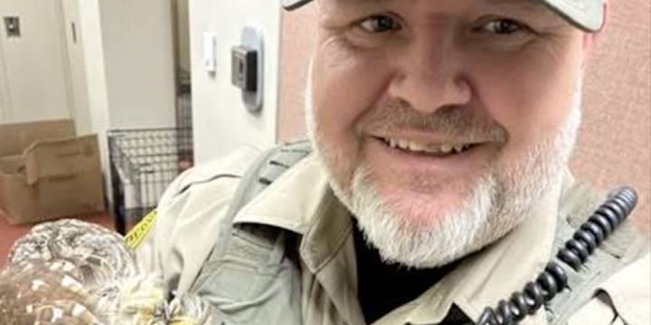 Camden County deputy rescues injured owl from roadside