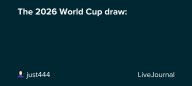 The 2026 World Cup draw:: ohnotheydidnt