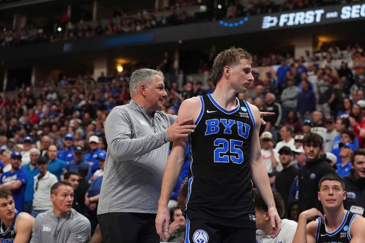 BYU guard Dawson Baker is out for the season with a torn ACL