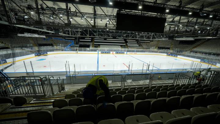 Olympic hockey will be played on smaller ice than the NHL