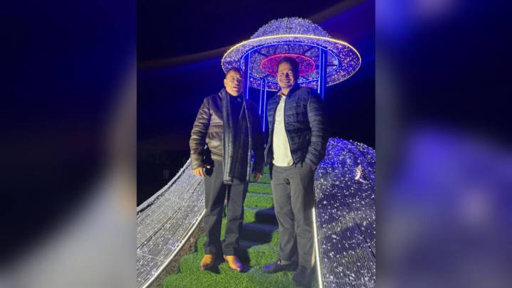 Dy CM Dhar, Mootyrchiah songo Christmas Lighting Festival