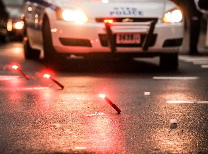 Woman killed, 4 hospitalized in Bronx crash with 2 trucks