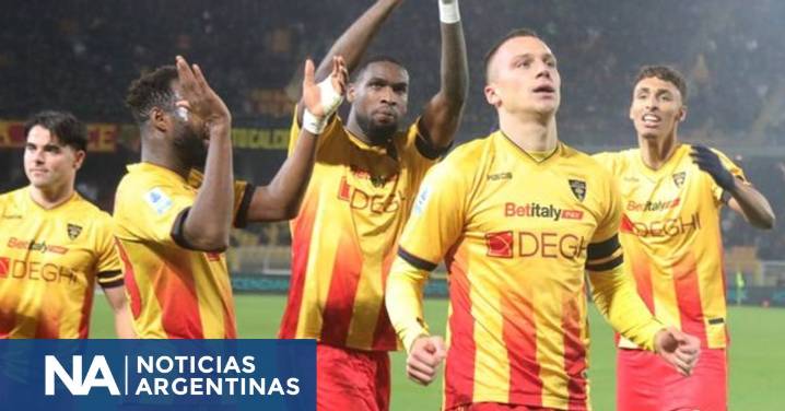 El Lecce derrotó al Pisa por 1-0 y se aleja de la zona de descenso