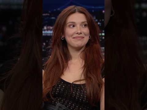 #MillieBobbyBrown reacts to popular online fan theories about #StrangerThings 👀