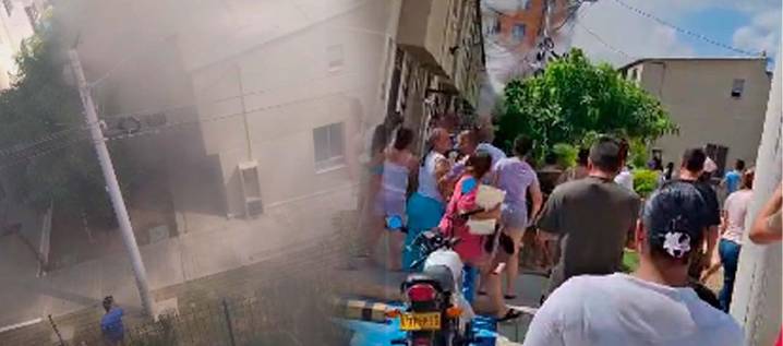 Incendio en apartamento de conjunto en Soledad causó pánico