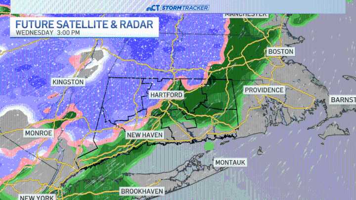 Flurries possible tonight with rain and snow for parts of the state on Wednesday