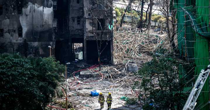 Hong Kong fire draws public fury, and tests Beijing's grip on city