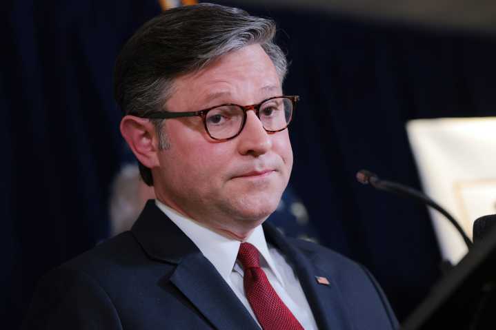 Mike Johnson Says He Opposes Bill Banning Lawmakers From Stock Trading