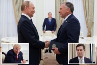 Steve Witkoff greets Putin in Moscow for Russia
