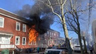 Utility worker credited with rescuing resident from burning row home