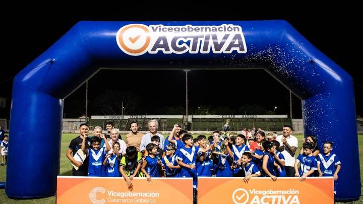 Vicegobernación realizó la "Copa Semillero" de Fútbol Infantil