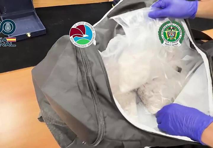 La Policía Nacional intercepta por primera vez en España un alijo de pastillas de heroína