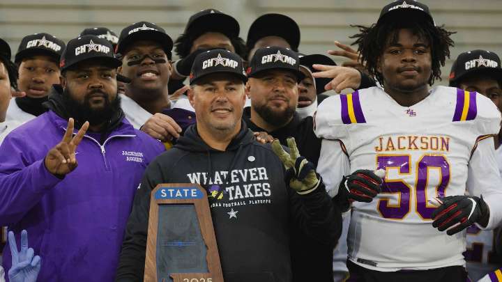 ‘Generational repeat’: Jackson dominates Anniston, claims another 4A title