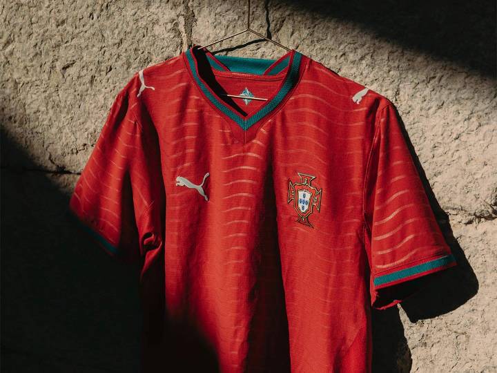 Está de lujo la playera de Portugal para el Mundial