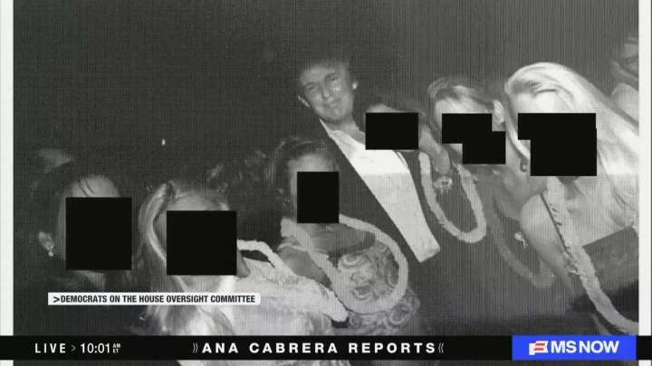 MS NOW Expert Incorrectly Claims Trump Picture ‘Suggests’ He Is With ‘Minors’
