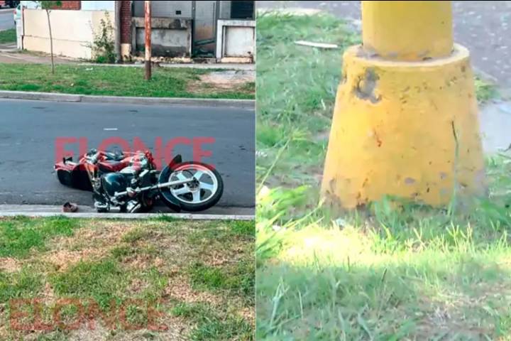 Murió motociclista tras choque en Paraná: el estado de salud de la joven herida y otros detalles