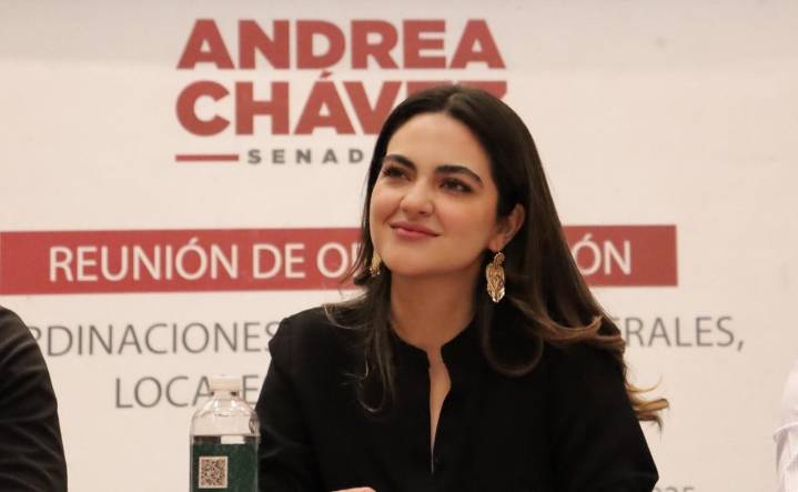 Planta Andrea Chávez a seguidores por “peregrinos no invitados”