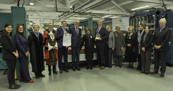 Sudbury Silk Mills receives King’s Award for Enterprise