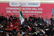 Edoméx reconoce a su policía estatal y destaca la cifra más baja de homicidios desde 2015