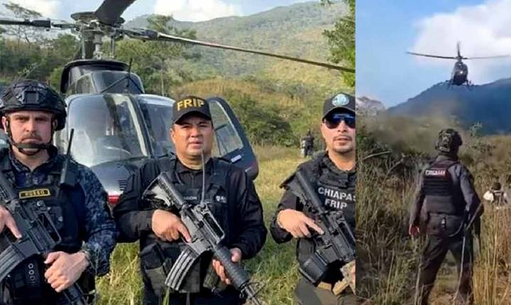 Agentes del FRIP abaten a dos presuntos sicarios en la región Frailesca de Chiapas