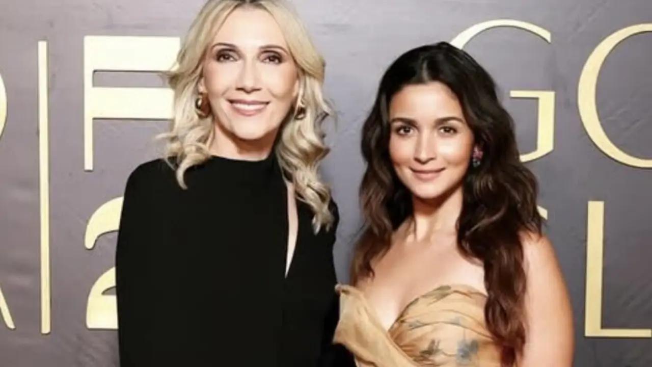 Alia Bhatt bags the Golden Globe Horizon Award at the Red Sea Festival; shares the first visual of Alpha