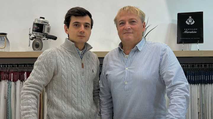 De Logroño a París por "un trozo de tela": José Luis Marañón, propietario de Textiles Marañón, un comercio centenario, explica el método que ha seguido para que su negocio, en su cuarta generación, tr