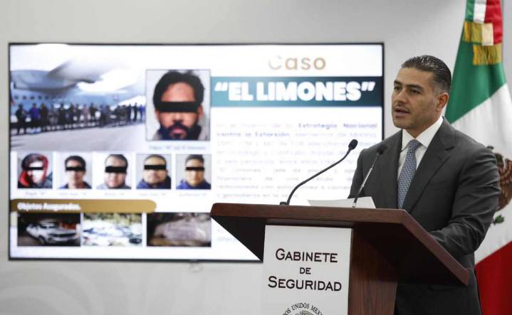 García Harfuch descarta vínculos de "El Limones" con Pedro Haces y la CATEM