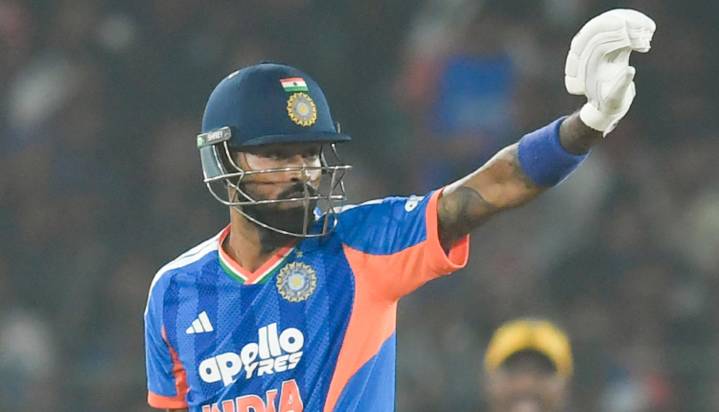 1st T20I: Hardik Pandya’s Unbeaten 59 Powers India To 175