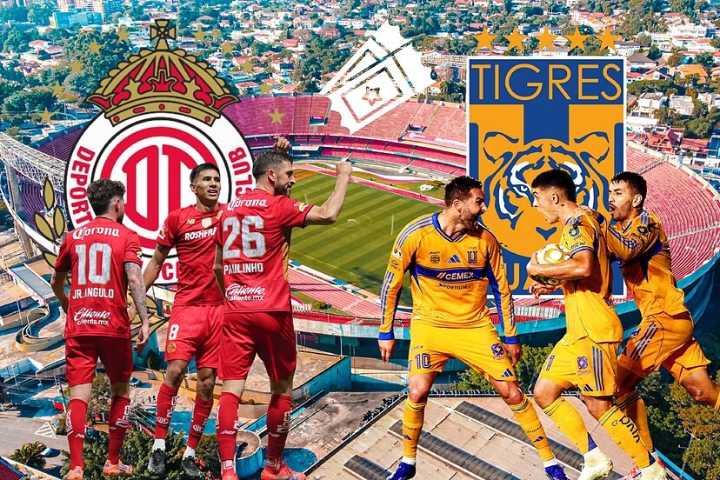 Toluca y Tigres disputarán la Final del Apertura 2025