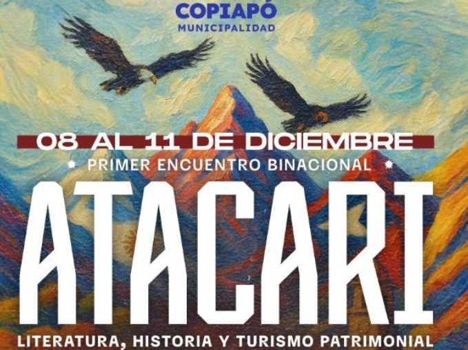 ¿Cuándo y dónde es? ATACARI 2025 en Copiapó reunirá a escritores de Chile y Argentina en histórico encuentro