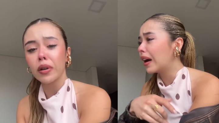 Juliana Velásquez apareció en video y rompió en llanto por un delicado tema; expuso situación: “Es una realidad”