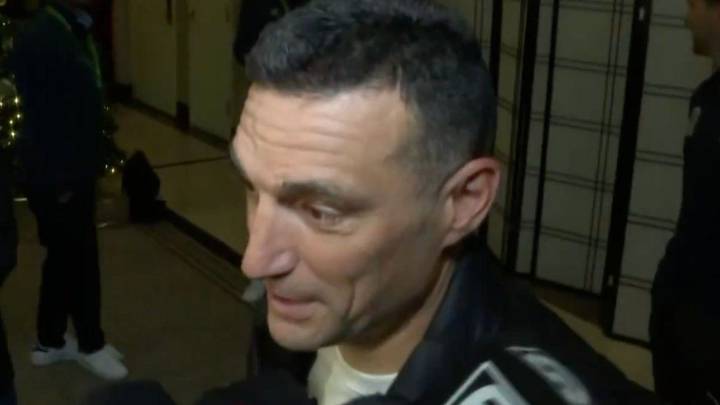 Scaloni, en la previa del sorteo del Mundial: "Estoy un poco más tranquilo que el anterior"