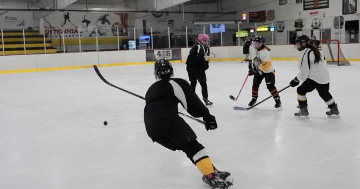 Billings Bulls break barriers with first all-girls high school hockey team