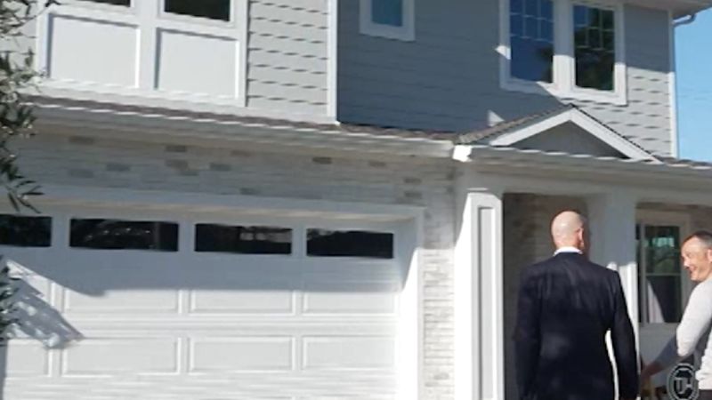 See the first rebuilt house in Pacific Palisades after devastating wildfire