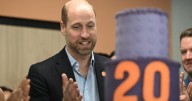 William celebrates 20 years as Centrepoint’s ‘proud’ patron with cake