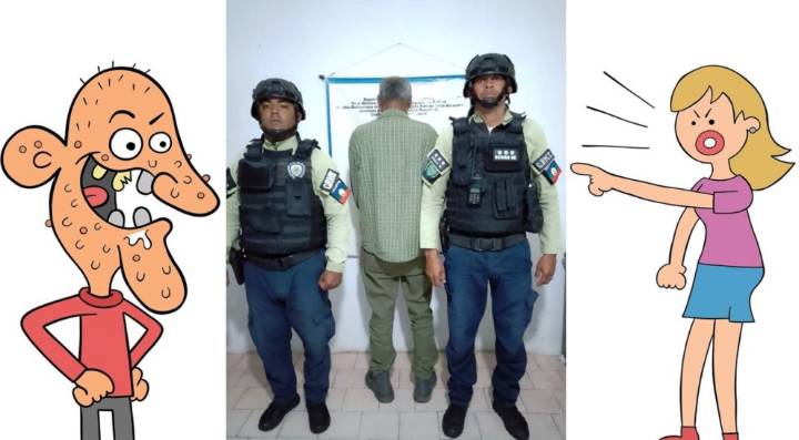 Se vieron feo y preso terminó quien vio más feo de los dos