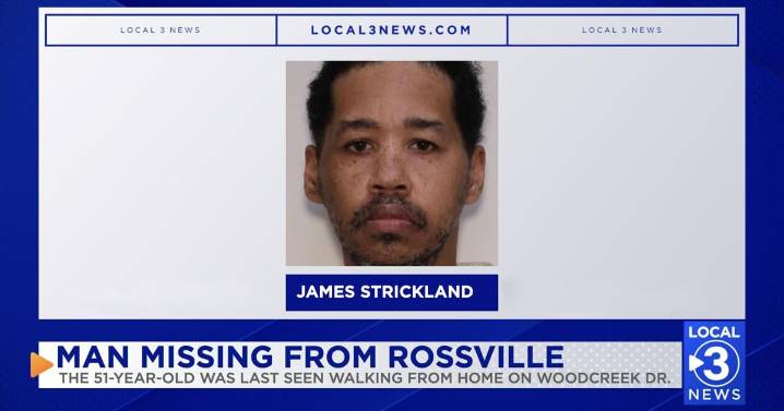 Man missing from Rossville, Walker Co. Sheriff's Office says